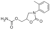 CAS#: 29218-38-0, 2-Oxo-3-(o-Tolyl)-5-Oxazolidinylmethyl Carbamate
