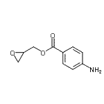 CAS#: 292601-63-9, 2-Oxiranylmethyl 4-Aminobenzoate