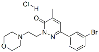 CAS#: 29285-73-2, 6-(3-Bromophenyl)-4-Methyl-2-(2-Morpholin-4-Ylethyl)Pyridazin-3-One Hydrochloride