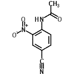 CAS 登录号：29289-18-7， N-(4-氰基-2-硝基苯基)乙酰胺