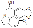 CAS#: 29306-29-4, 1,2,6,7-Tetradehydro-3beta-Methoxy-15,16-(Methylenedioxy)Erythrinan-11alpha-Ol