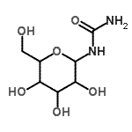 CAS#: 29315-87-5, N-Carbamoylhexopyranosylamine