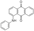 CAS 登录号：2944-28-7， 1-(苯基氨基)蒽醌
