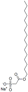 CAS 登录号：29462-74-6， 1-十六烷基磺酸基乙酸酯钠盐