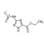 CAS 登录号：294873-33-9， 乙基3-(硝基氨基)-1H-1,2,4-三唑-5-羧酸酯