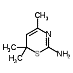 CAS#: 2953-81-3, 4,6,6-Trimethyl-6H-1,3-Thiazin-2-Amine