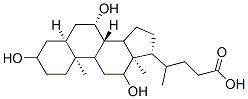 CAS#: 2955-27-3, 4-[(5S,7S,8S,10S,13R,17R)-3,7,12-Trihydroxy-10,13-Dimethyl-2,3,4,5,6,7,8,9,11,12,14,15,16,17-Tetradecahydro-1H-Cyclopenta[a]Phenanthren-17-Yl]Pentanoic Acid