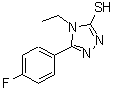 CAS#: 29552-52-1, 4-Ethyl-5-(4-Fluorophenyl)-4H-1,2,4-Triazole-3-Thiol