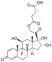 CAS#: 29593-56-4, 9-Fluoro-11beta,16alpha,17,21-Tetrahydroxypregna-1,4-Diene-3,20-Dione Mono(Hydrogen Succinate)