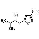 CAS 登录号：296240-55-6， 3-甲基-1-(3-甲基-1,2-恶唑-5-基)-2-丁醇