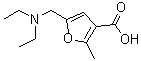 CAS#: 296274-15-2, 5-[(Diethylamino)Methyl]-2-Methyl-3-Furoic Acid
