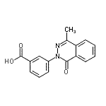 CAS 登录号：296790-56-2， 3-(4-甲基-1-氧代-2(1H)-酞嗪基)苯甲酸