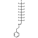 CAS 登录号:29723-33-9, (1E)-2,2,3,3,4,4,5,5,6,6,7,7,8,8,8-十五氟-N-(2-苯基乙基)-1-辛烷亚胺