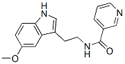 CAS#: 29745-42-4, N-[2-(5-Methoxy-1H-Indol-3-Yl)Ethyl]Pyridine-3-Carboxamide