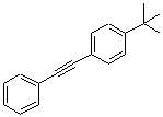 CAS 登录号：29778-26-5， 1-(2-甲基-2-丙基)-4-(苯基乙炔基)苯