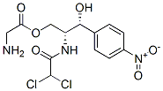 CAS 登录号：2980-74-7， 氯霉素甘氨酸酯