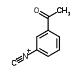 CAS 登录号：2980-82-7， 1-(3-异氰基苯基)乙酮