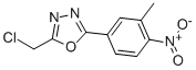 CAS#: 298187-48-1, 2-(Chloromethyl)-5-(3-Methyl-4-Nitrophenyl)-1,3,4-Oxadiazole