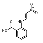 CAS 登录号：298188-18-8， 2-{[(E)-2-硝基乙烯基]氨基}苯甲酸