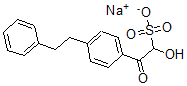 CAS 登录号：2983-58-6， (4-苯乙基苯基)乙二醛与亚硫酸氢钠化合物