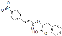 CAS 登录号：29842-22-6， (alphaS)-alpha-[[(E)-3-(4-硝基苯基)-1-氧代-2-丙烯基]氧基]苯丙酸