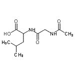 CAS 登录号：29852-55-9， N-乙酰基甘氨酰亮氨酸
