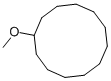 CAS 登录号：2986-54-1， 甲氧基-环十二烷
