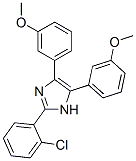 CAS 登录号：29864-31-1， 2-(2-氯苯基)-4,5-二(3-甲氧基苯基)-1H-咪唑
