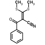 CAS 登录号：29866-39-5， 2-苯甲酰基-3,3-二(甲硫基)丙烯腈