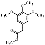 CAS 登录号：2989-06-2， 甲基(3,4,5-三甲氧基苯基)乙酸酯