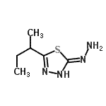 CAS#: 299165-07-4, 2-Sec-Butyl-5-Hydrazino-1,3,4-Thiadiazole