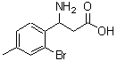 CAS#: 299167-36-5, 3-Amino-3-(2-Bromo-4-Methylphenyl)Propanoic Acid