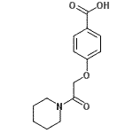 CAS#: 29936-93-4, 4-[2-Oxo-2-(1-Piperidinyl)Ethoxy]Benzoic Acid