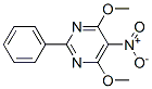 CAS#: 29939-35-3, 4,6-Dimethoxy-5-Nitro-2-Phenylpyrimidine