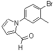 CAS 登录号：299440-52-1， 1-(4-溴-3-甲基苯基)-1H-吡咯-2-甲醛