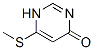 CAS 登录号：30001-45-7， 6-甲硫基-3H-嘧啶-4-酮