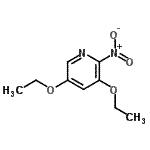 CAS#: 300394-90-5, 3,5-Diethoxy-2-Nitropyridine