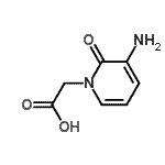 CAS#: 300582-90-5, (3-Amino-2-Oxo-1(2H)-Pyridinyl)Acetic Acid