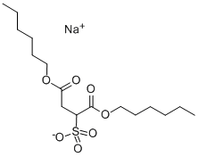 CAS 登录号：3006-15-3， 二正己基磺基琥珀酸酯钠盐