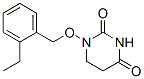 CAS#: 30060-44-7, 1-[(2-Ethylphenyl)Methoxy]-1,3-Diazinane-2,4-Dione
