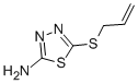 CAS 登录号：30062-44-3， 5-烯丙基巯基-[1,3,4]噻二唑-2-胺