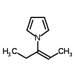 CAS#: 300660-46-2, 1-[(2Z)-2-Penten-3-Yl]-1H-Pyrrole