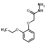 CAS 登录号：300821-55-0， 2-(2-乙氧基苯氧基)乙酰肼
