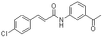 CAS#: 300822-55-3, (2E)-N-(3-Acetylphenyl)-3-(4-Chlorophenyl)Acrylamide