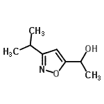 CAS 登录号：301168-22-9， 1-(3-异丙基-1,2-恶唑-5-基)乙醇