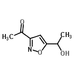 CAS#: 301168-23-0, 1-[5-(1-Hydroxyethyl)-1,2-Oxazol-3-Yl]Ethanone