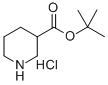 CAS 登录号：301180-05-2， 3-哌啶羧酸叔丁酯盐酸盐