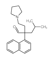 CAS#: 30120-85-5, 4-Methyl-2-Naphthalen-1-Yl-2-(2-Pyrrolidin-1-Ylethyl)Pentanal