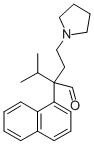 CAS 登录号：30121-14-3， 3-甲基-2-萘-1-基-2-(2-吡咯烷-1-基乙基)丁醛
