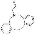 CAS 登录号：30125-87-2， 6-烯丙基-5,7,12,13-四氢-6H-二苯并(c,g)氮杂环壬烷